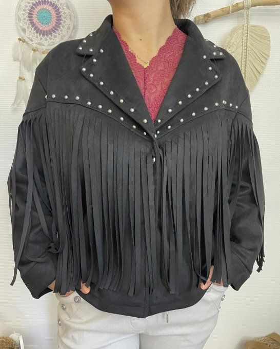 Veste western NOIR