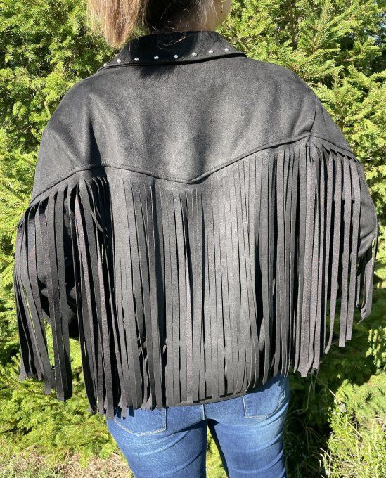 Veste western NOIR