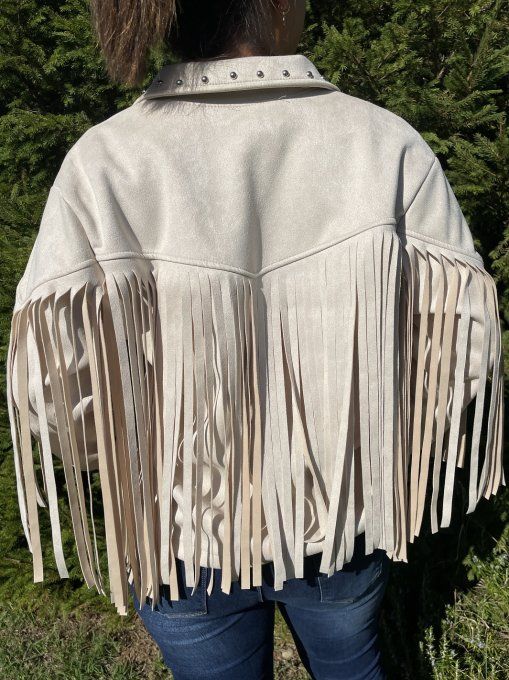 Veste western BEIGE