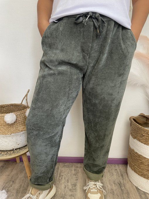 Pantalon velours 42 au 46/48