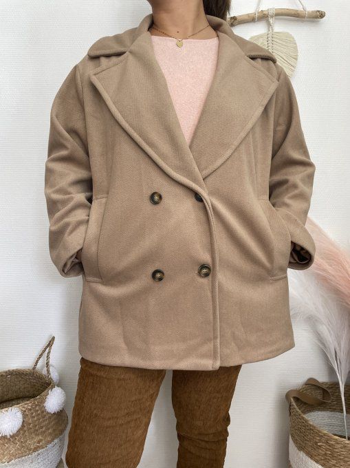 Manteau JENNILY CAMEL