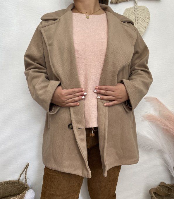 Manteau JENNILY CAMEL