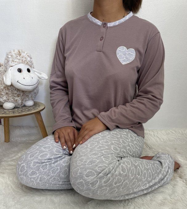 Pyjama petit coeur
