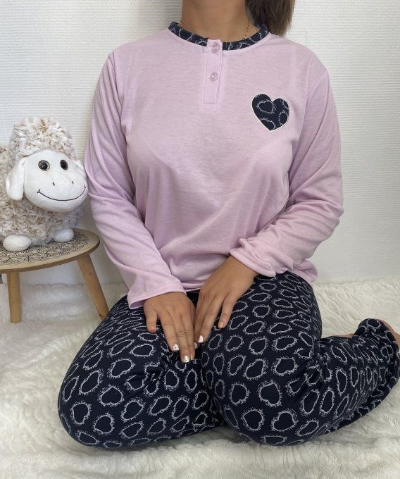 Pyjama petit coeur
