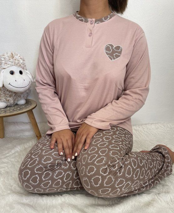 Pyjama petit coeur
