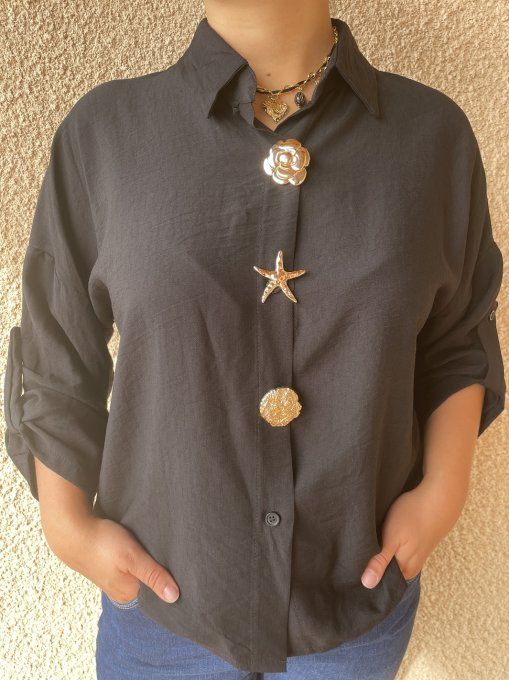 Chemise MADISON NOIR