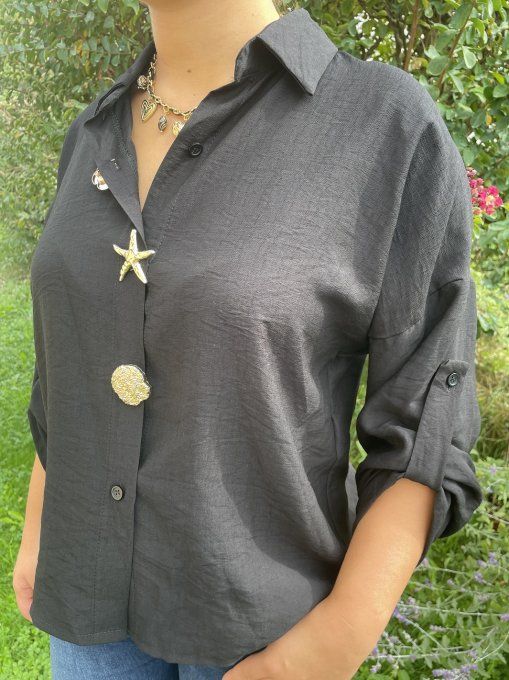 Chemise MADISON NOIR