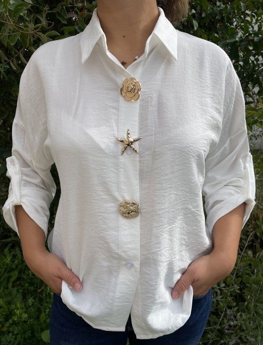 Chemise MADISON BLANC