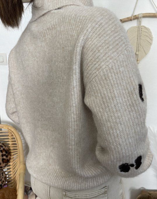 Pull NOEUD BEIGE