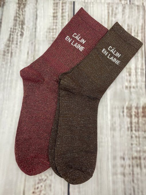 Chaussettes paillettes 