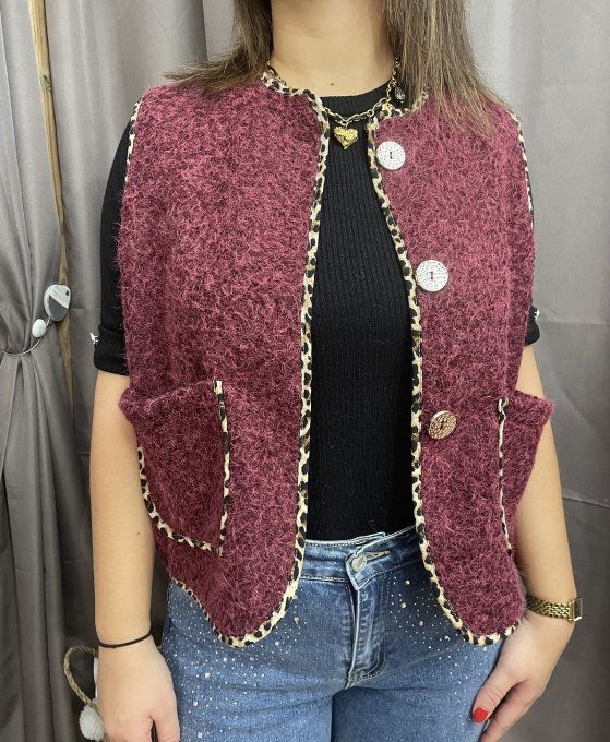 Gilet sans manches BORDEAUX