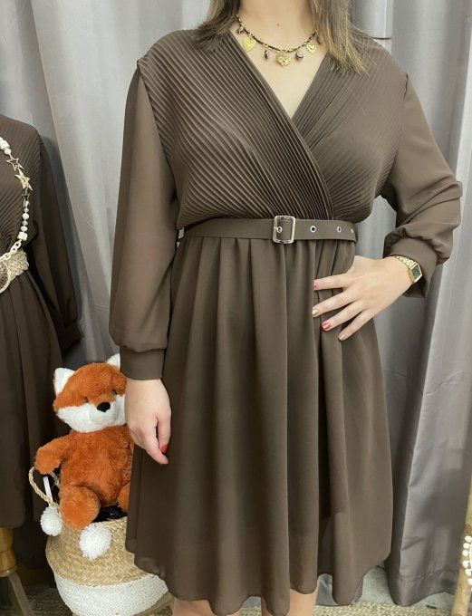 Robe SARAH CHOCOLAT