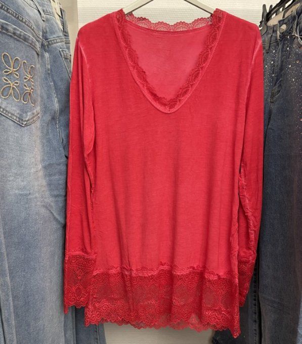 Sous-pull rouleau dentelle TU 34 au 42/44 