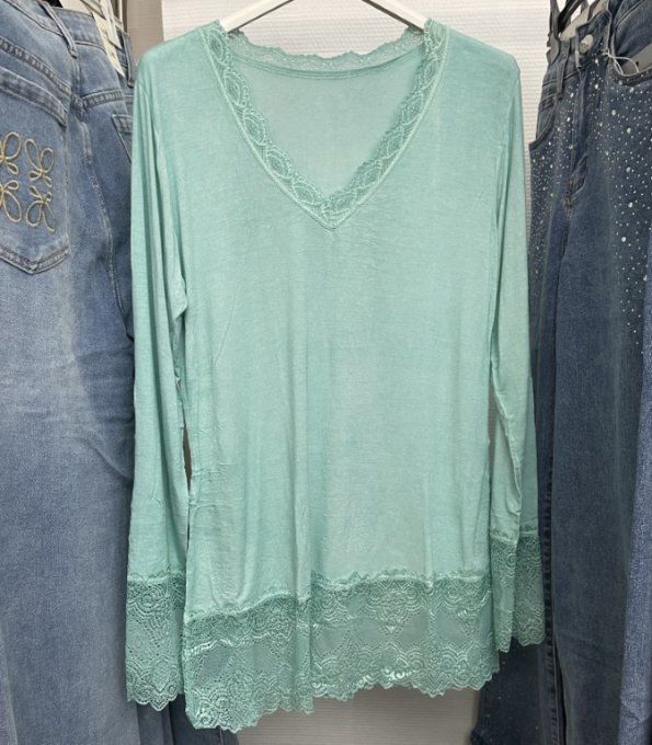 Sous-pull rouleau dentelle TU 34 au 42/44