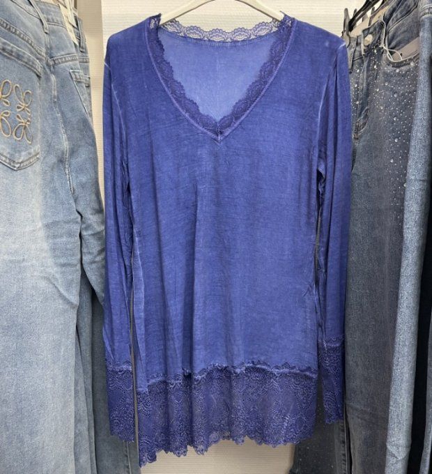 Sous-pull rouleau dentelle TU 34 au 42/44 