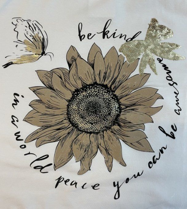 Tee-shirt TOURNESOL