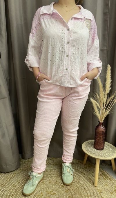 Pantalon rose