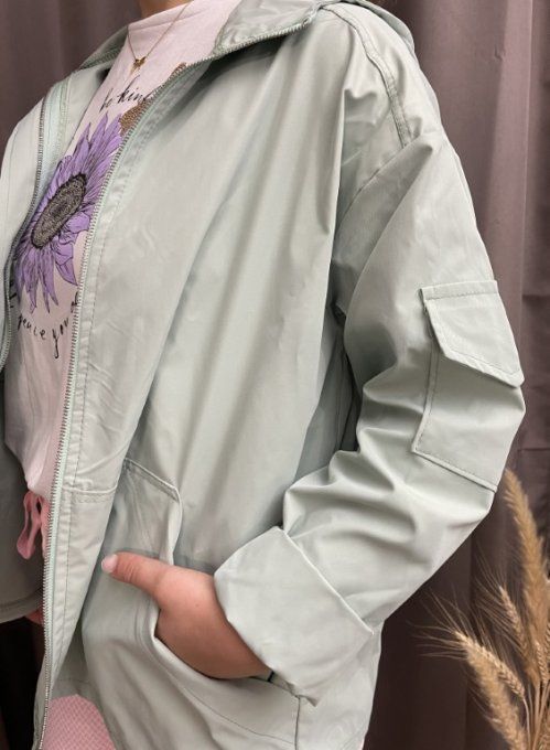 Coupe-vent VERT D'EAU