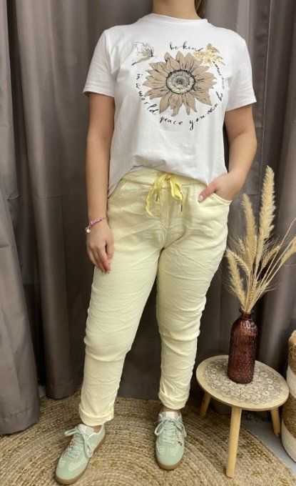 Pantalon jaune