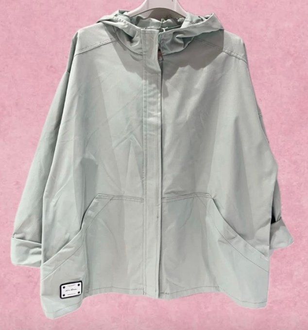 Coupe-vent VERT D'EAU