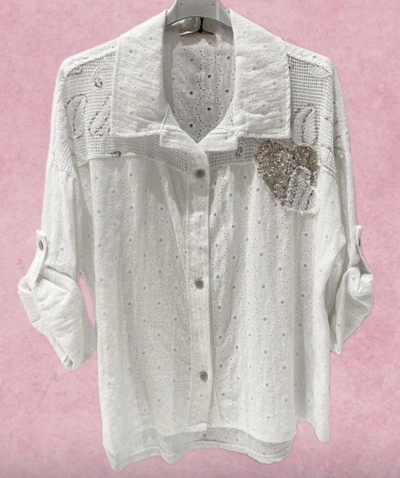 Chemise CARLA BLANC