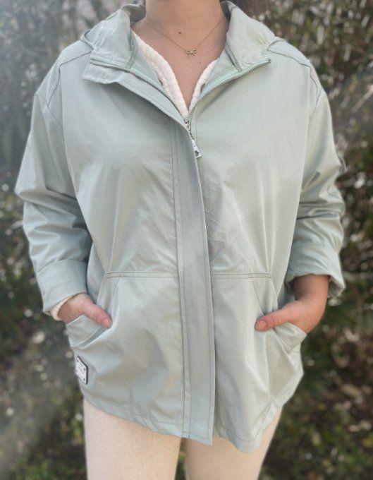 Coupe-vent VERT D'EAU