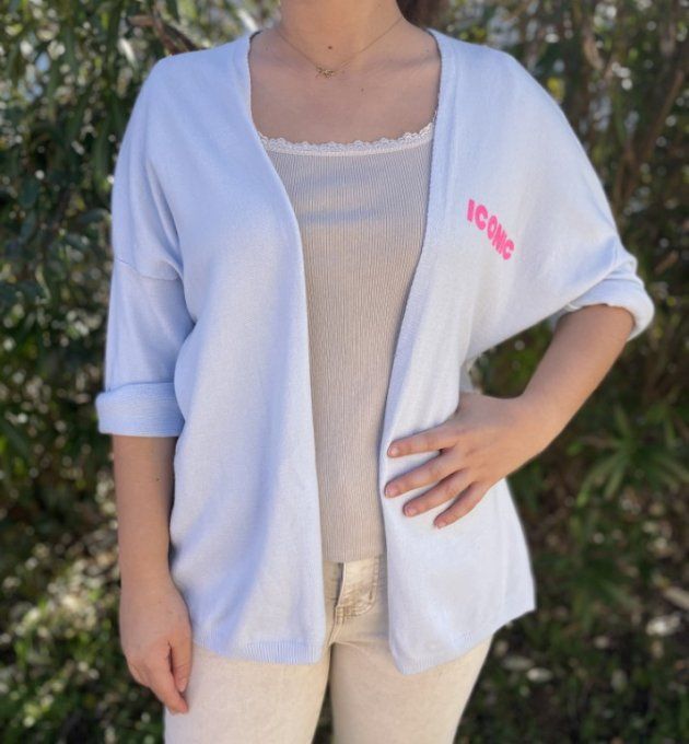 Gilet ICONIC BLEU CIEL