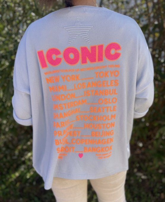 Gilet ICONIC BLEU CIEL