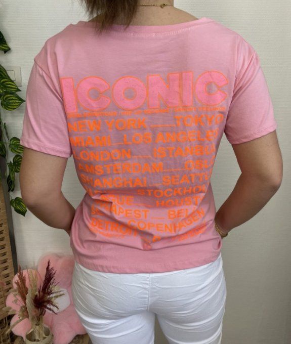 Tee-shirt ICONIC ROSE