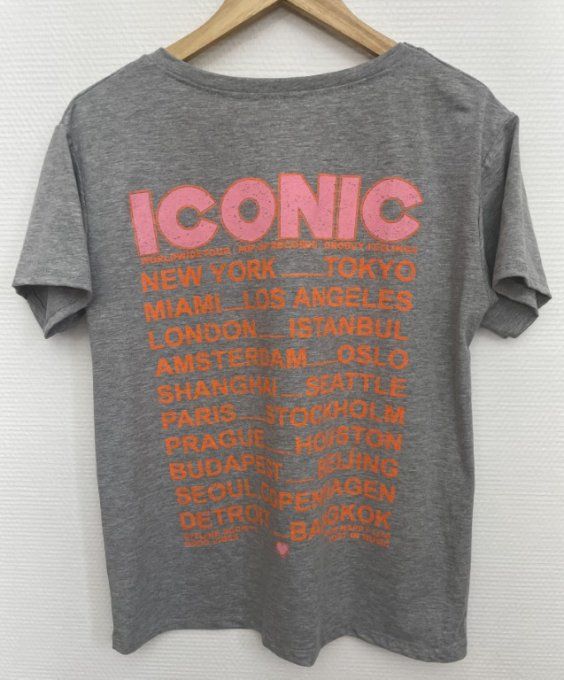 Tee-shirt ICONIC GRIS 