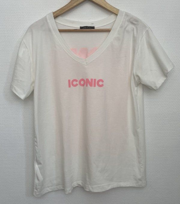 Tee-shirt ICONIC ECRU    