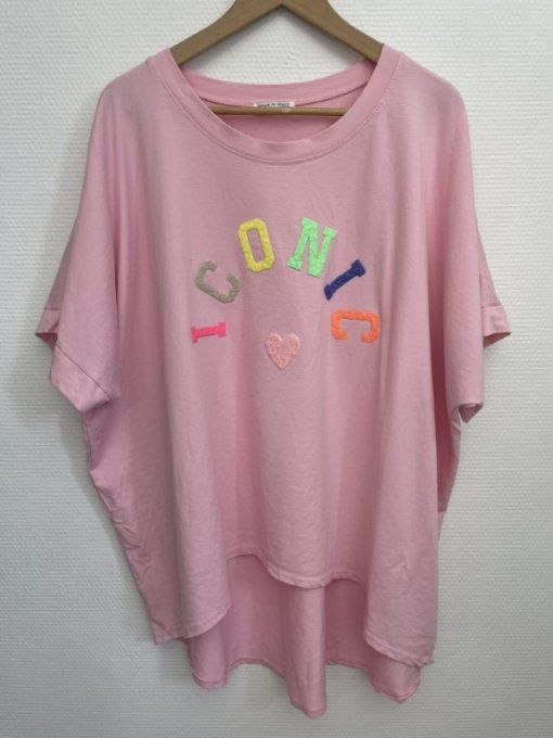 Sweat ICONIC COEUR ROSE