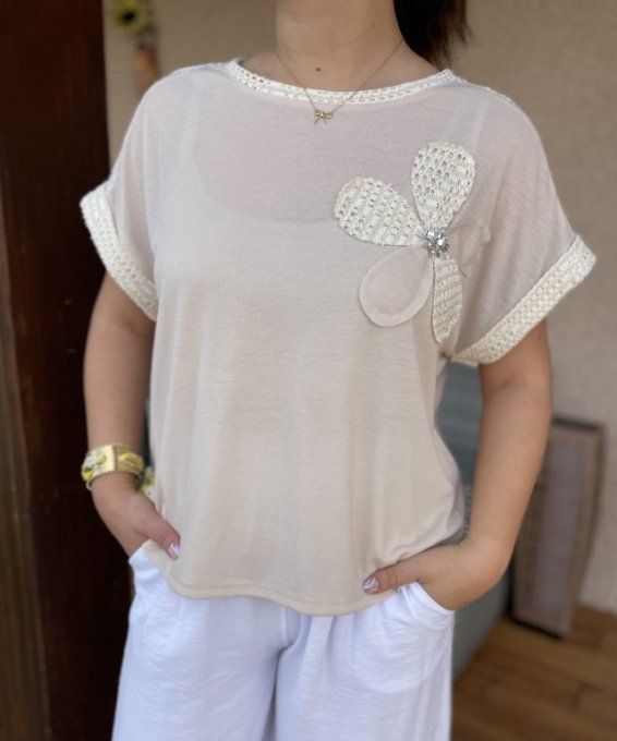 Tee-shirt FLEUR