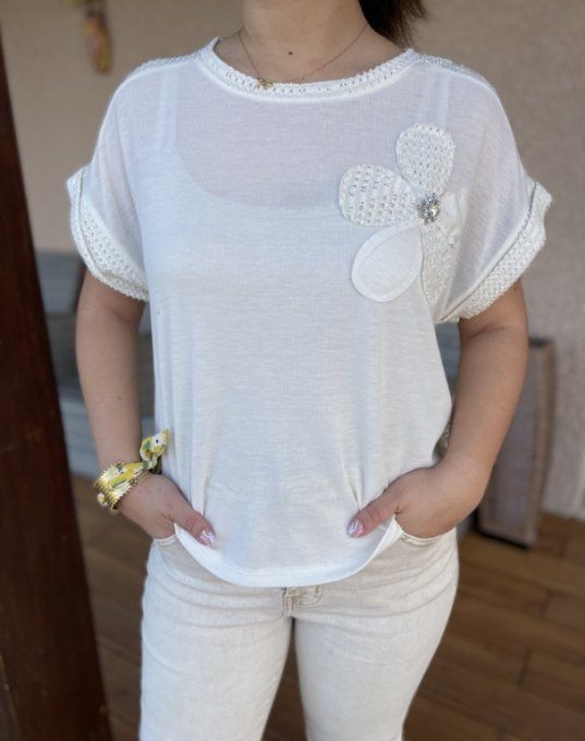 Tee-shirt FLEUR