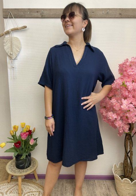 Robe gaze de coton MARIKA