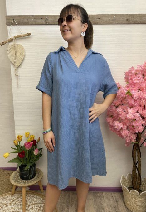 Robe gaze de coton MARIKA 