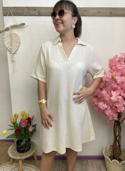 Robe gaze de coton MARIKA