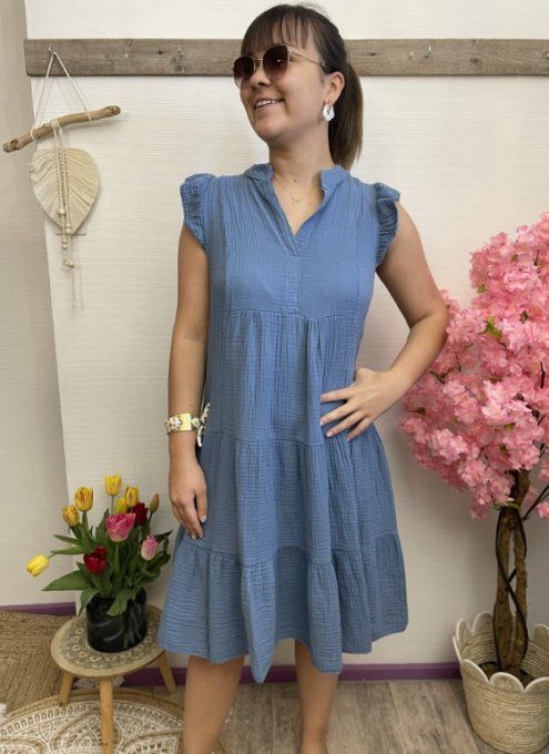 Robe gaze de coton JENNA