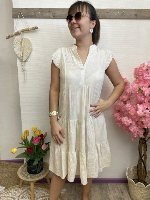 Robe gaze de coton JENNA 