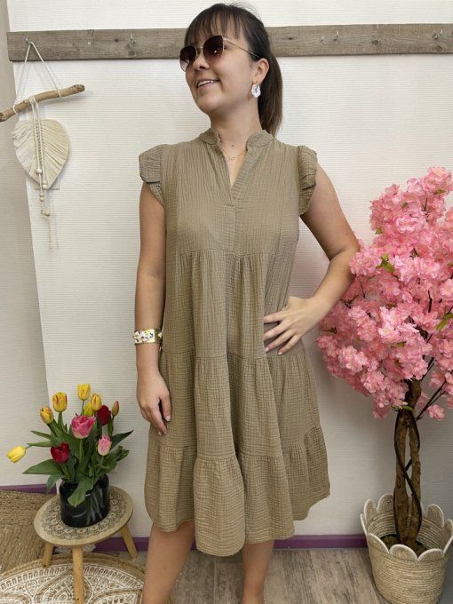 Robe gaze de coton JENNA 