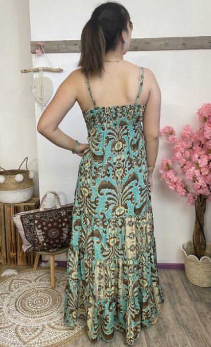 Robe à bretelles SOIE