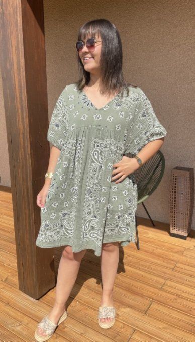 Robe courte BANDANA