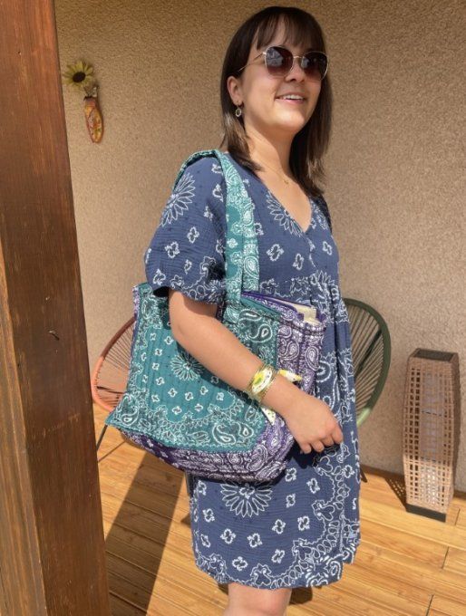 Robe courte BANDANA