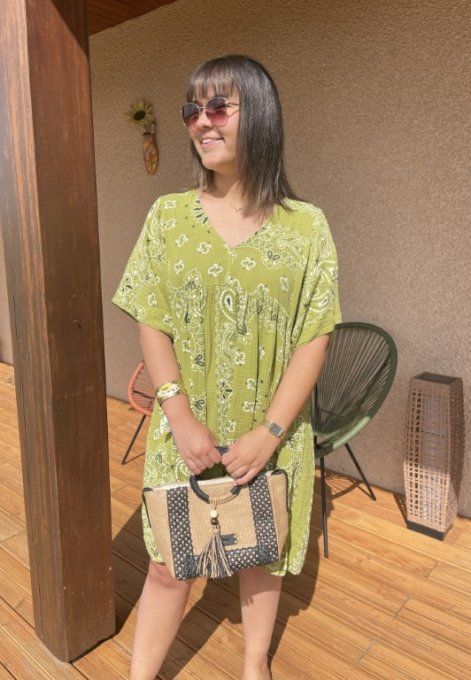 Robe courte BANDANA 
