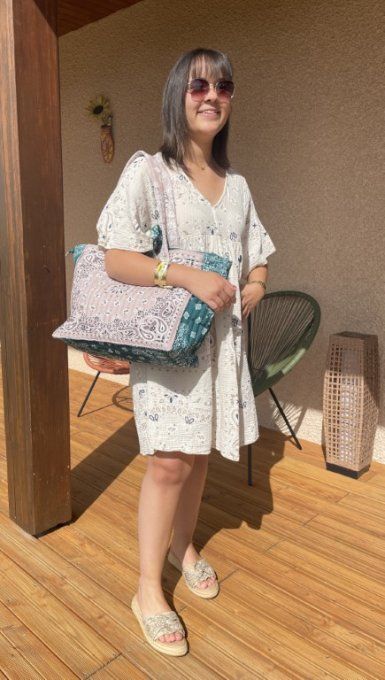 Robe courte BANDANA 