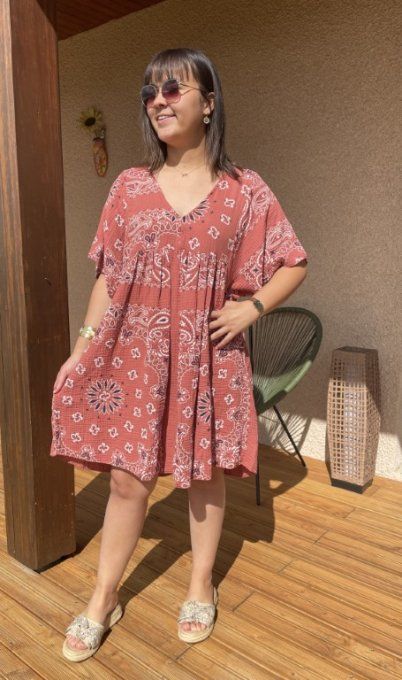 Robe courte BANDANA 
