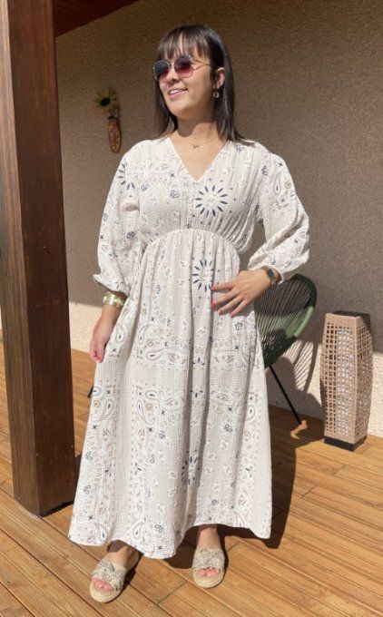 Robe longue BANDANA