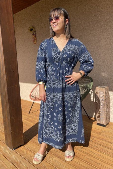 Robe longue BANDANA