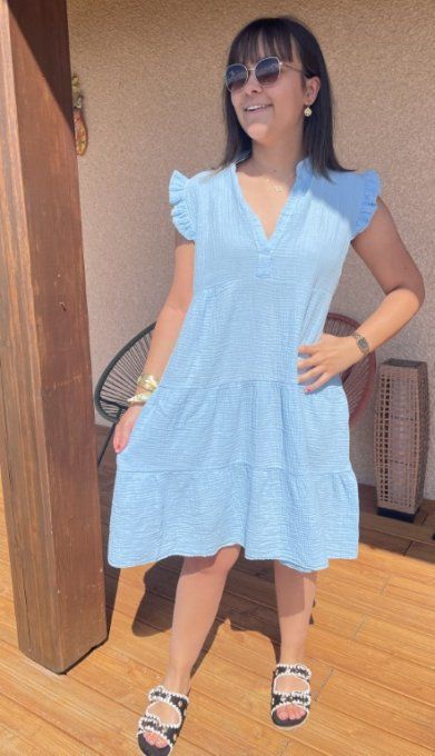 Robe gaze de coton JENNA  