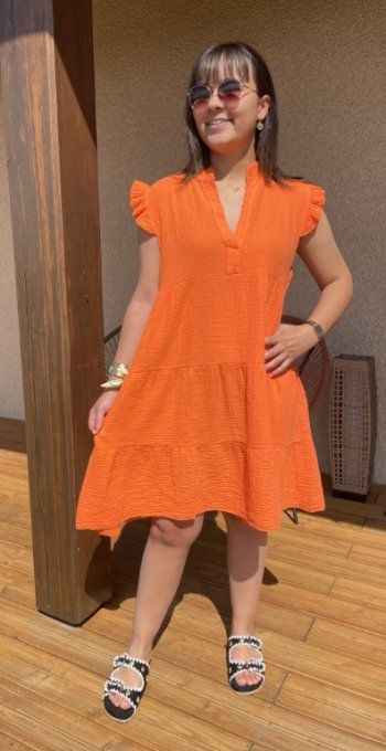 Robe gaze de coton JENNA  